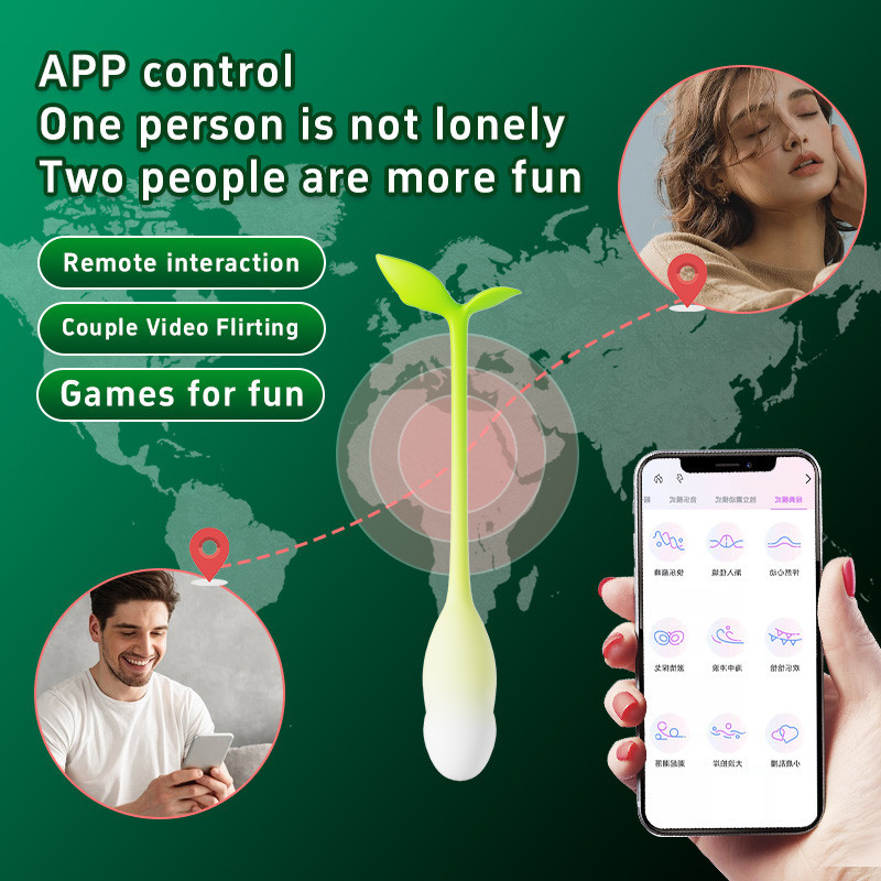 App-Control Silicone G-Spot Vibrator Dildo Kegel Ball Bullet for Women/Couples Wearable/Panty Vibrator Sex Toy Vaginal Vibrators