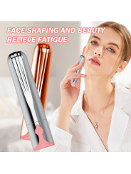 Mini AV 10-Speed Rechargeable Silicone Bullet Vibrator 100% Waterproof Rose Gold Wand Massager 10 Frequency Vibration Modes