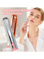 Mini AV 10-Speed Rechargeable Silicone Bullet Vibrator 100% Waterproof Rose Gold Wand Massager 10 Frequency Vibration Modes
