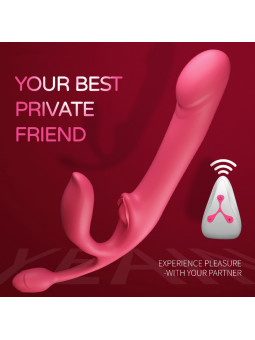 Remote Control 12-Frequency Telescoped Kegel Ball Vibrator Strap-On G-Spot Masturbator Liquid Silica Gel for Sexual Enhancement