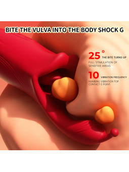 2025 Hot Sale 2 in 1 Tongue Licking Vibrator Toy G-Spot Clitoral Stimulator Vibrators Tongue Vibrator Adult Sex Toys for Women