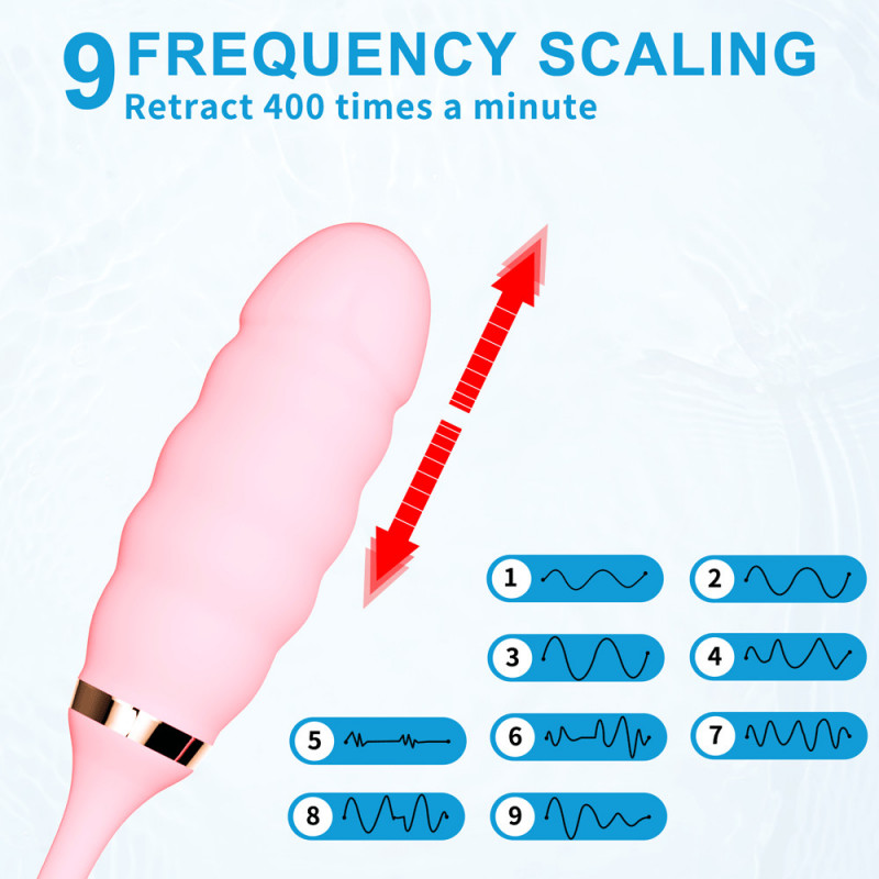 Devil Fish Design Vibrator Dildo with Sucking & Thrusting Features Jumping Egg Massage Vagina Balls for Women's Masturbation Devil Fish Design Vibrator Dildo with Sucking & Thrusting Features Jumping Egg Massage Vagina Balls for Women's Masturbation