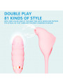 Devil Fish Design Vibrator Dildo with Sucking & Thrusting Features Jumping Egg Massage Vagina Balls for Women's Masturbation Devil Fish Design Vibrator Dildo with Sucking & Thrusting Features Jumping Egg Massage Vagina Balls for Women's Masturbation