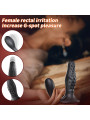 Remote Control Anal Sex Toy Vibrator with Prostate Massager Features Back Court Anal Plugin Sex Toys