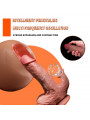 Wireless Remote Control Telescopic Dildos Liquid Silicone Sexual Toy with Realistic Feel Soft Masturbation Vibrating Toy Wireless Remote Control Telescopic Dildos Liquid Silicone Sexual Toy with Realistic Feel Soft Masturbation Vibrating Toy