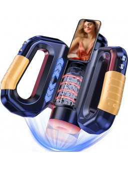 Hercules E-Sport High Quality Intelligent Telescopic Man Masturbator Rotary Sound Plane Sex Toy Magnetic Charger Cup Automatic