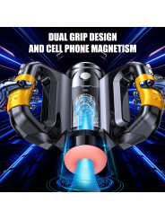Hercules E-Sport High Quality Intelligent Telescopic Man Masturbator Rotary Sound Plane Sex Toy Magnetic Charger Cup Automatic