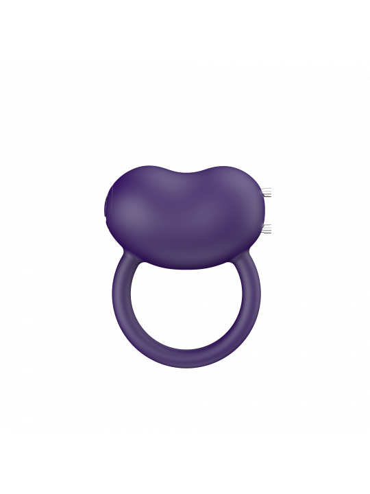 5-Frequency G-Spot Vibrator Cock Ring Penis Locker with Sperm Locking Feature Extend Sexual Moments Sex Toys