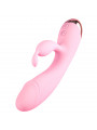 Silicone Female Av Sex Massager Vibrator with 10-Frequency Heating Adjustable Angles for Different Clitoral G-Spot Stimulation
