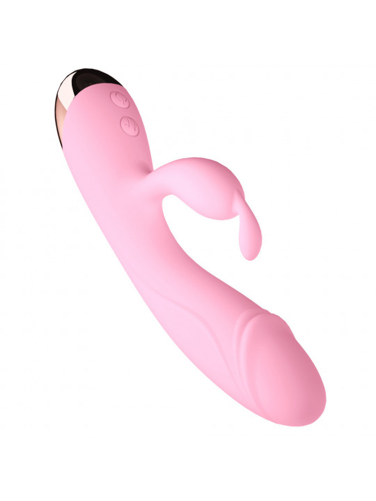 Silicone Female Av Sex Massager Vibrator with 10-Frequency Heating Adjustable Angles for Different Clitoral G-Spot Stimulation