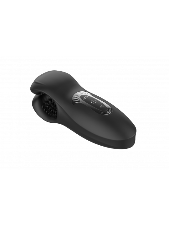 Men's Portable Electric Training Masturbator Rotating Sucking Feature Vibrator Sex Trainer Toy Bite Clamping Function Sexual
