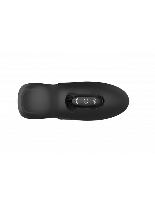 Men's Portable Electric Training Masturbator Rotating Sucking Feature Vibrator Sex Trainer Toy Bite Clamping Function Sexual