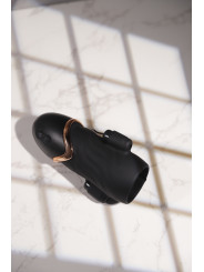 Adjustable Sizing Male Glans Silicone Masturbator Electric Shocking Vibrator Trainer