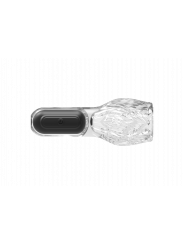 Adult Toys Transparent Airplane Cup Clip-On Suction Cup TPE Male Masturbators Massage Gun Sex Toys for Men's Male Masturbation