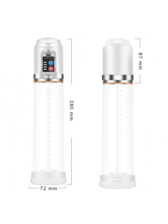 Electric Men's Masturbator with Penis Pump Medical Exercise for Enlargement and Physical Wellness
