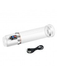 Electric Men's Masturbator with Penis Pump Medical Exercise for Enlargement and Physical Wellness