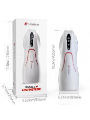 Automatic Telescopic Heating Adult Sex Toys Intelligent Touch Key Masturbator Cup for Male Pocket Pussy Design TPE