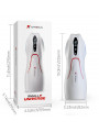 Automatic Telescopic Heating Adult Sex Toys Intelligent Touch Key Masturbator Cup for Male Pocket Pussy Design TPE