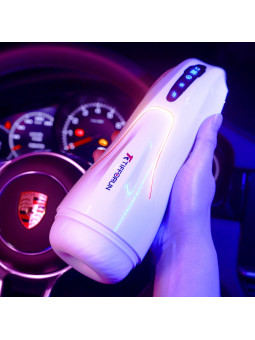 Automatic Telescopic Heating Adult Sex Toys Intelligent Touch Key Masturbator Cup for Male Pocket Pussy Design TPE