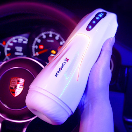 Automatic Telescopic Heating Adult Sex Toys Intelligent Touch Key Masturbator Cup for Male Pocket Pussy Design TPE