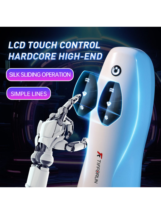 Automatic Telescopic Heating Adult Sex Toys Intelligent Touch Key Masturbator Cup for Male Pocket Pussy Design TPE Aircraft Cup