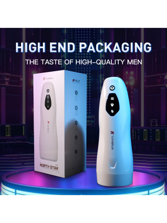 Automatic Telescopic Heating Adult Sex Toys Intelligent Touch Key Masturbator Cup for Male Pocket Pussy Design TPE Aircraft Cup