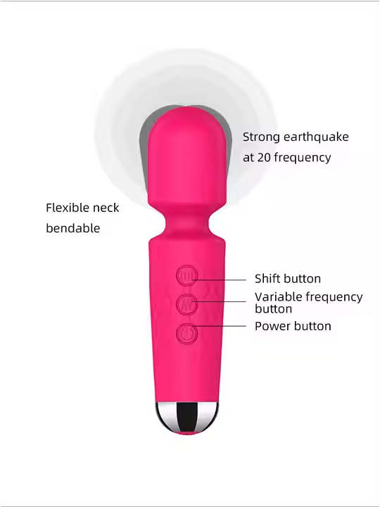 USB Rechargeable Mini AV Bullet Vibrator for Women 10 Frequencies G-Spot Stimulations Easy Carrying Female Masturbation Sex Toys