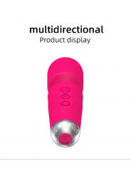 USB Rechargeable Mini AV Bullet Vibrator for Women 10 Frequencies G-Spot Stimulations Easy Carrying Female Masturbation Sex Toys