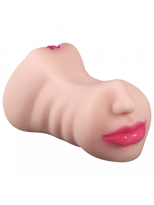 Realistic Male Masturbation TPE Sex Toys & Cups Silicone Doll with Vaginal Mouth Anal Features Pocket Pussy & Vagina