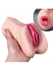Realistic Male Masturbation TPE Sex Toys & Cups Silicone Doll with Vaginal Mouth Anal Features Pocket Pussy & Vagina