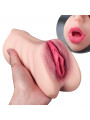 Realistic Male Masturbation TPE Sex Toys & Cups Silicone Doll with Vaginal Mouth Anal Features Pocket Pussy & Vagina
