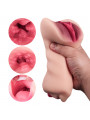 Realistic Male Masturbation TPE Sex Toys & Cups Silicone Doll with Vaginal Mouth Anal Features Pocket Pussy & Vagina