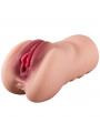 Hot Selling Full Silicone Sex Dolls Pocket Pussy TPE Sex Toy Box Lifelike Male Masturbator with Vagina and Anal for Men