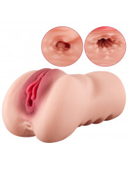 Hot Selling Full Silicone Sex Dolls Pocket Pussy TPE Sex Toy Box Lifelike Male Masturbator with Vagina and Anal for Men