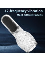 Adult Toys Transparent Airplane Cup Clip-On Suction Cup TPE Male Masturbators Massage Gun Sex Toys for Men's Male Masturbation