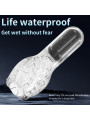 Adult Toys Transparent Airplane Cup Clip-On Suction Cup TPE Male Masturbators Massage Gun Sex Toys for Men's Male Masturbation